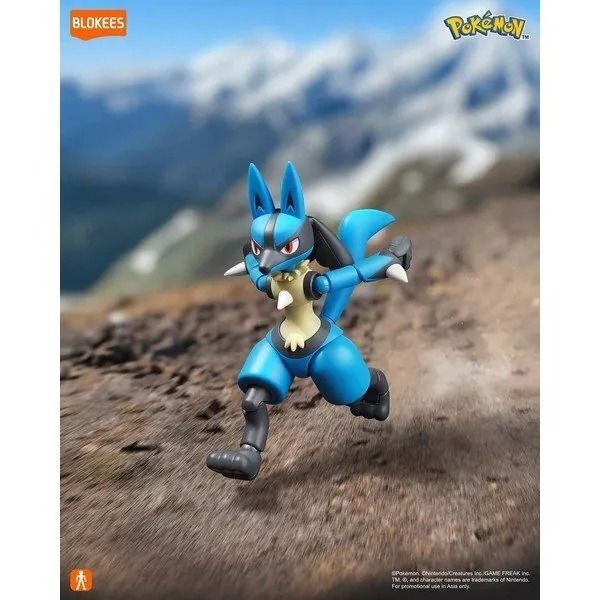 Blokees [經典版] 寶可夢 - 路卡利歐 | Blokees Pokemon Classic Version-L Lucario ...