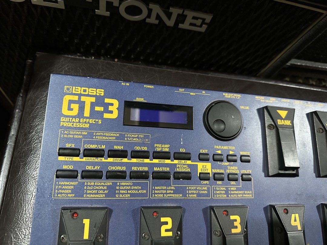 Boss GT-3 Guitar Effects Processor (Category: Musical Instruments) located in Binan City. Submitted by asherkv13 (Listing ID 1428075098, Image 2). Description: .