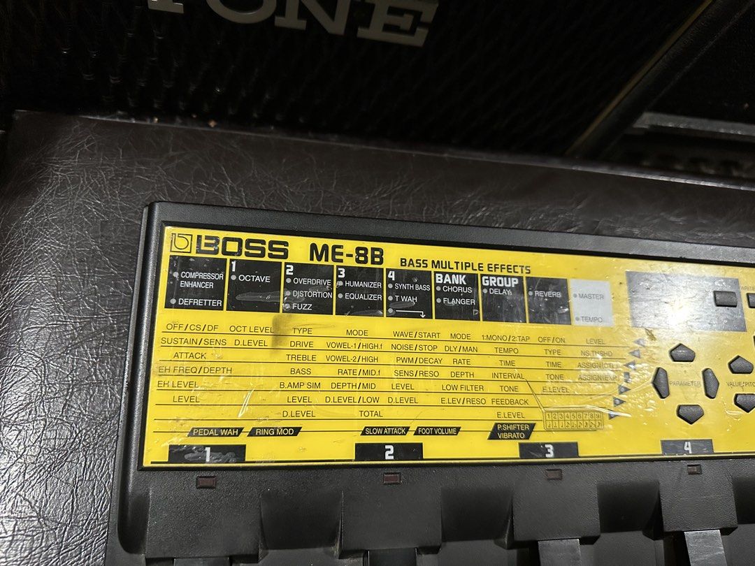 Boss ME-8B Bass Multiple Effects Pedal (Category: Musical Instruments) located in Binan City. Submitted by asherkv13 (Listing ID 1428075391, Image 2). Description: .