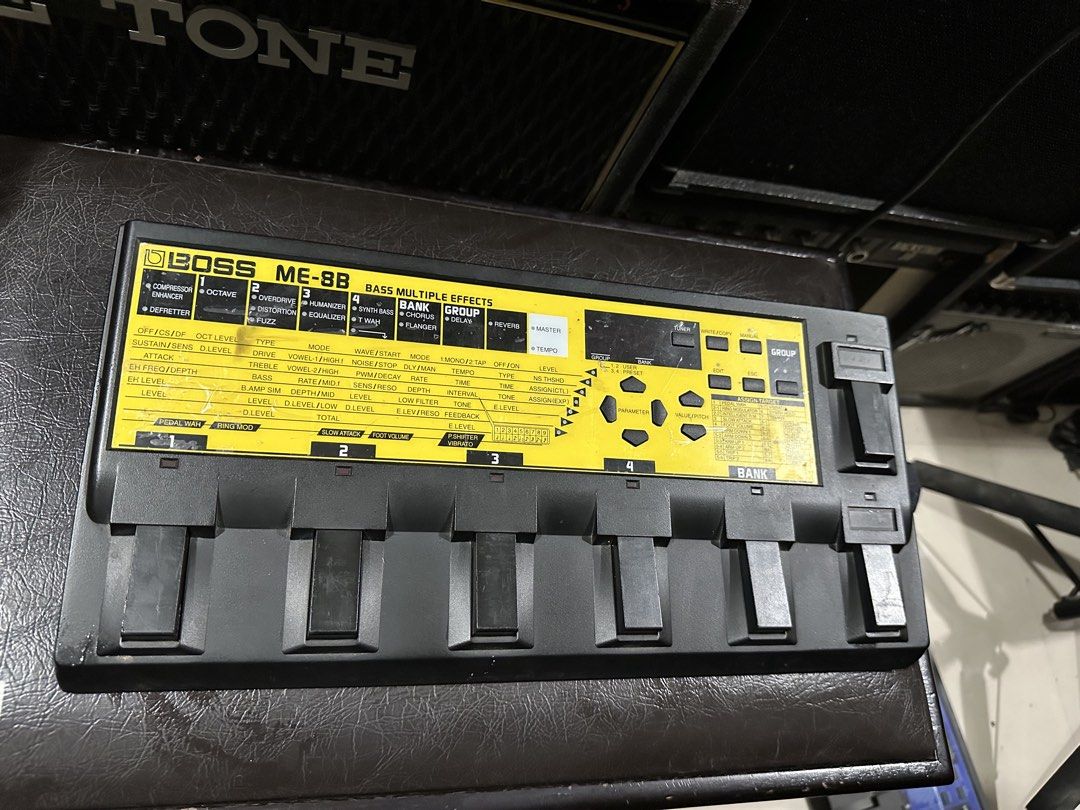 Boss ME-8B Bass Multiple Effects Pedal (Category: Musical Instruments) located in Binan City. Submitted by asherkv13 (Listing ID 1428075391, Image 1). Description: .