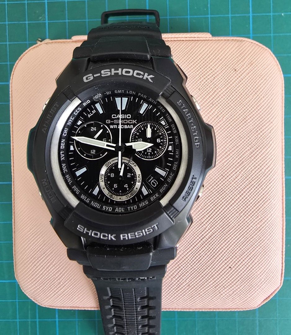 Casio G-Shock WR20BAR Watch (Category: Men's Watches) located in Dasmarinas. Submitted by ildnumde (Listing ID 1428004102, Image 1). Description: Rare casio gshock chronograph.