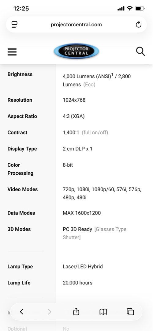 Casio XJ-H1700 Projector (Laser/LED Hybrid) (Category: Projectors) located in Binan City. Submitted by rgmofficefurniture (Listing ID 1427965720, Image 2). Description: Casio XJ-H1700 Laser/LED Hybrid 4,000 Lumens *see pictures for more info brandnew price is still $1,899 📍Biñan, Laguna.