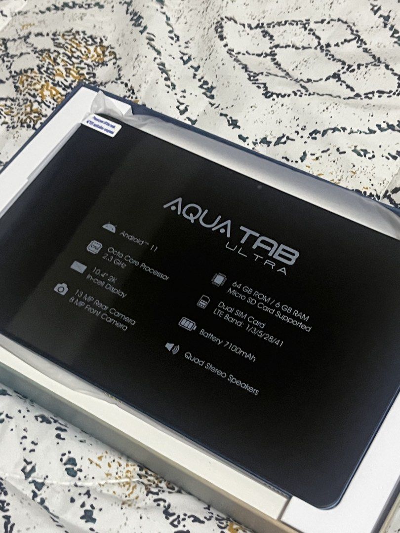 Cherry Mobile Aqua Tab Ultra (Category: Android) located in Batangas. Submitted by ari252525 (Listing ID 1428041268, Image 3). Description: - Brand new - With box - Original price 12,900 .