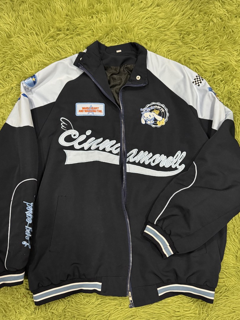 Cinnamoroll Racing Cinnamoroll Racing Jacket, Men's Fashion, Coats, Jackets and Outerwear ...