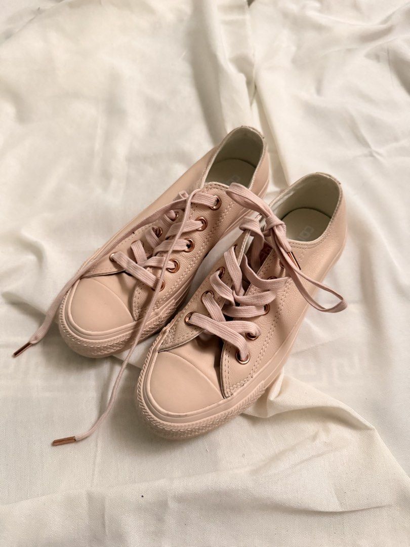 Converse CT All Star OX Pink Sneakers (Category: Sneakers) located in Quezon City. Submitted by coleyspirit (Listing ID 1428028691, Image 1). Description: brand new never worn converse sneakers! 🎀👟 box not included!.