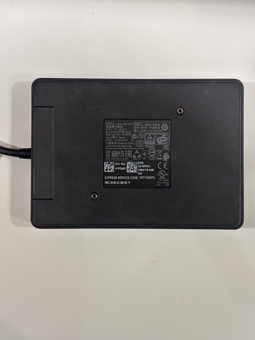 Dell Docking WD15409592637980026880