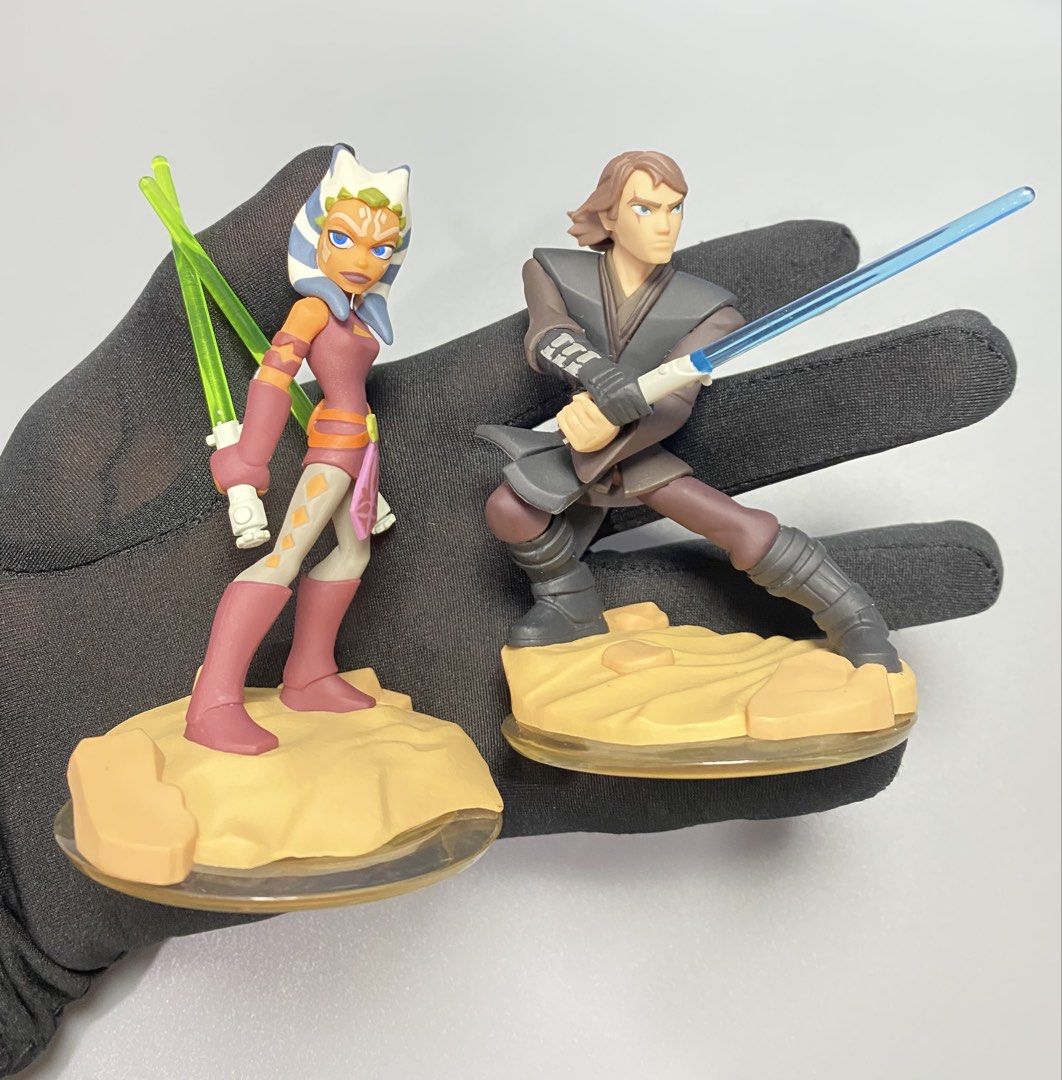Disney Infinity Star Wars Figures - Ahsoka and Anakin (Category: Figurines & Statues) located in Manila. Submitted by jms_prgs (Listing ID 1427990085, Image 1). Description: Disney Infinity 3.0 Star Wars Twilight of the Republic Figures AHSOKA & ANAKIN SET.