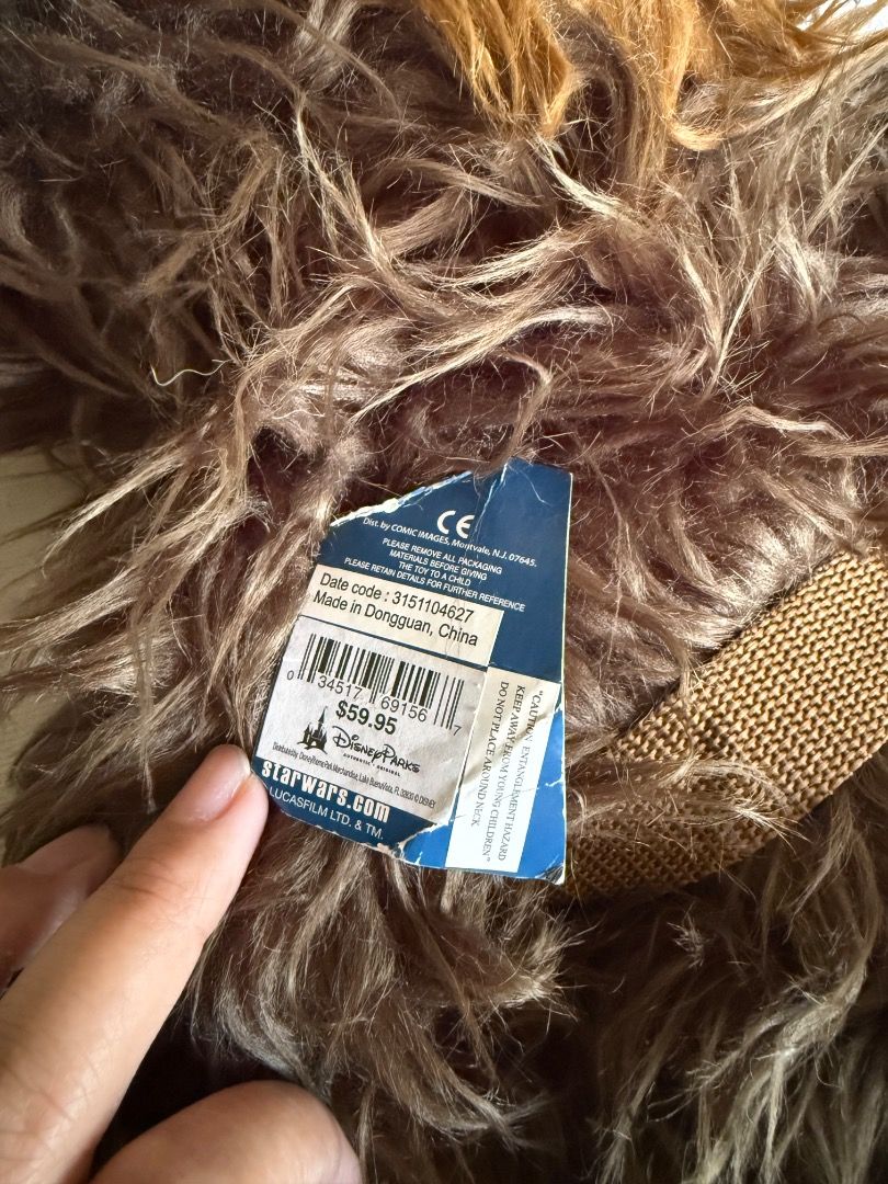 Disney Parks Star Wars Chewbacca Backpack (Category: Backpacks) located in Mabalacat. Submitted by lkp99 (Listing ID 1428012593, Image 2). Description: Disney Parks Star Wars Chewbacca Backpack Brand new with tag, no issues Price: ₱2,500 Original price: $59.95/₱2626.26 Dimensions: approx. 60 x 30 x 10 cm - Licensed Star Wars Bag.