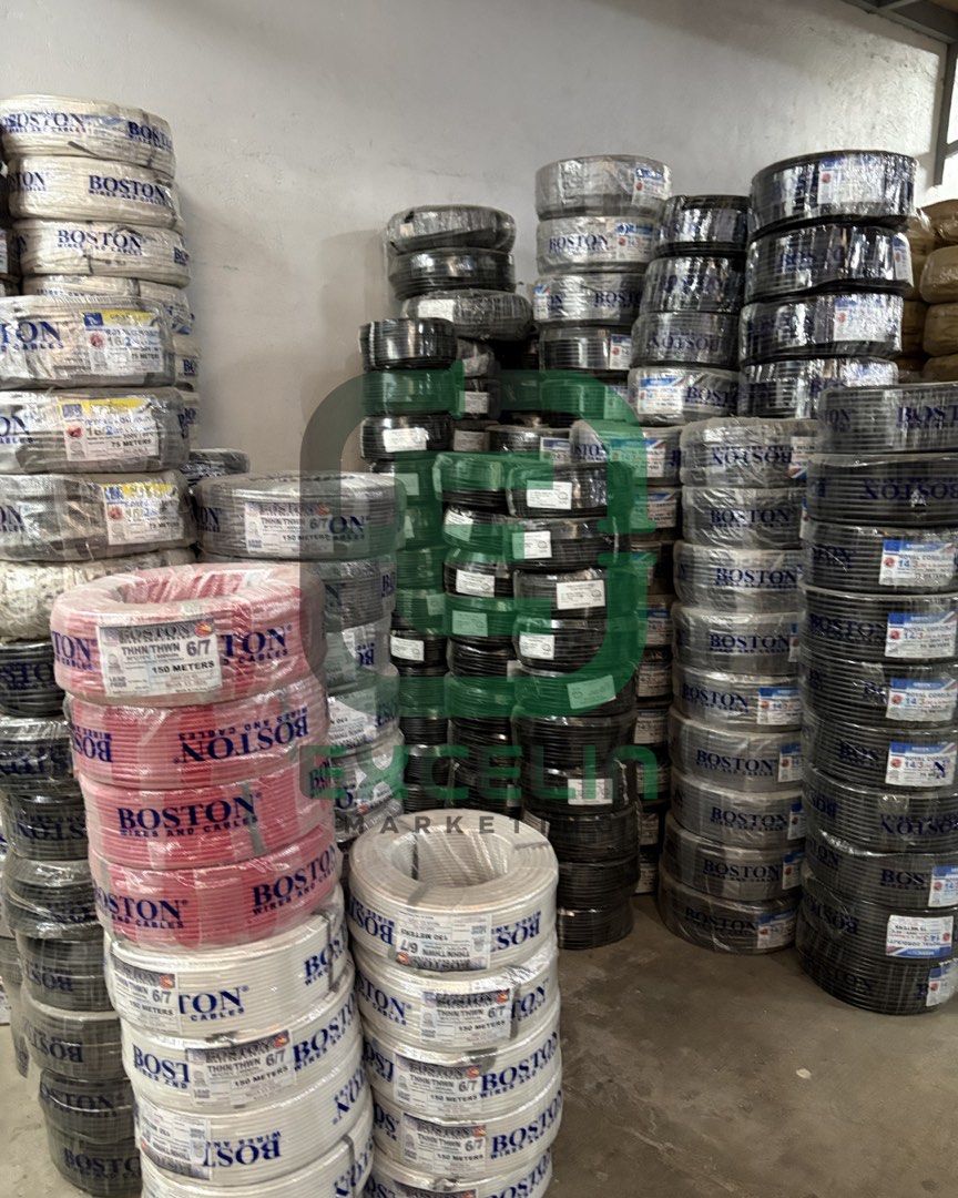Electrical Wires (Category: Construction & Building Materials) located in Quezon City. Submitted by morespace555 (Listing ID 1427982435, Image 3). Description: ⚡ Electrical Supplies – conduit pipes and fittings, wires, breakers, junction boxes, light bulbs, switches and outlets 🚿 Sanitary Supplies – PVC pipes, PPR pipes, fittings 🧰 Other Consumables available FREE SCHEDULED DELIVERY 🚚 Message to get a quotation or contact +63 917 724 7511 📞.