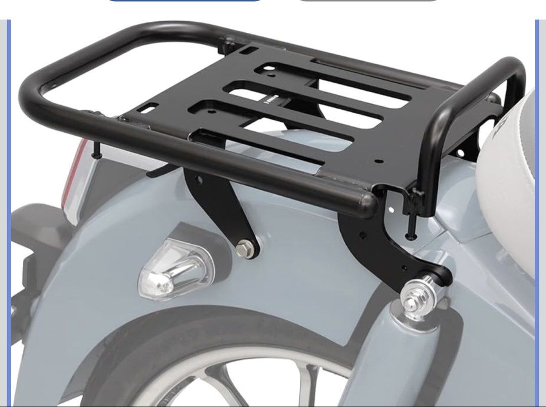 Endurance Rear Carrier Rack [Honda Super Cub C125], Motorcycles ...