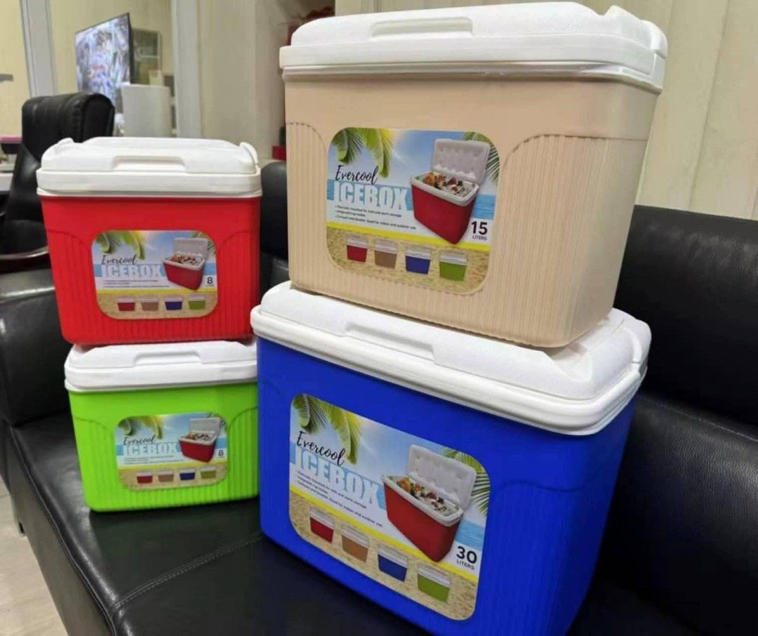 Evercool Ice Box 15L/30L (Category: Food Organization & Storage) located in Manila. Submitted by saguittarian06 (Listing ID 1428003317, Image 1). Description: 8little 500 15little-650 30little-880.