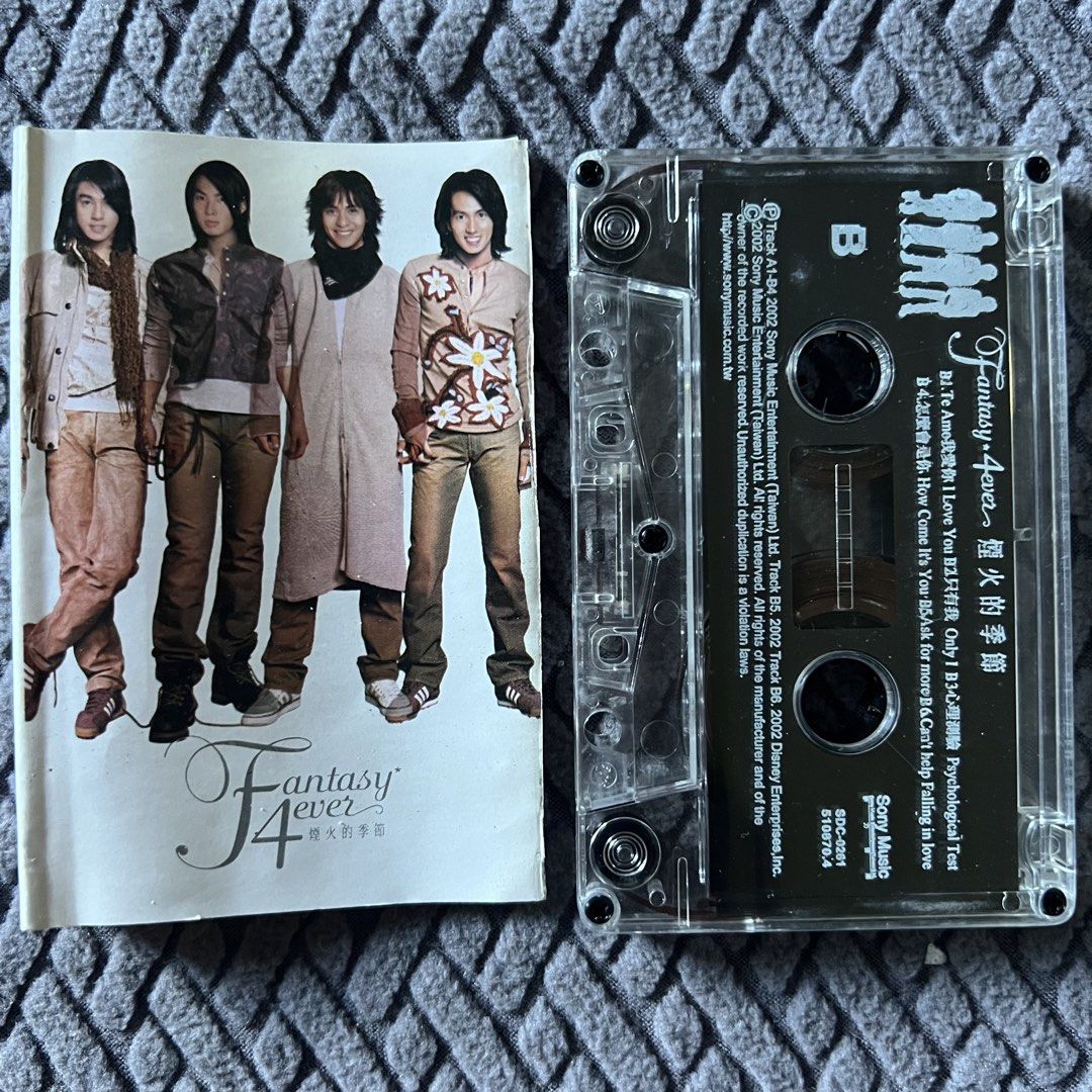 Fantasy 4 Ever (F4) Cassette Tape (Category: CDs & DVDs) located in Caloocan City. Submitted by thelittlejewelcase (Listing ID 1427999572, Image 1). Description: .