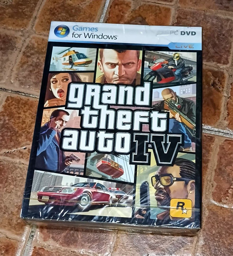 Grand Theft Auto IV PC DVD, Video Gaming, Video Games, Others on Carousell