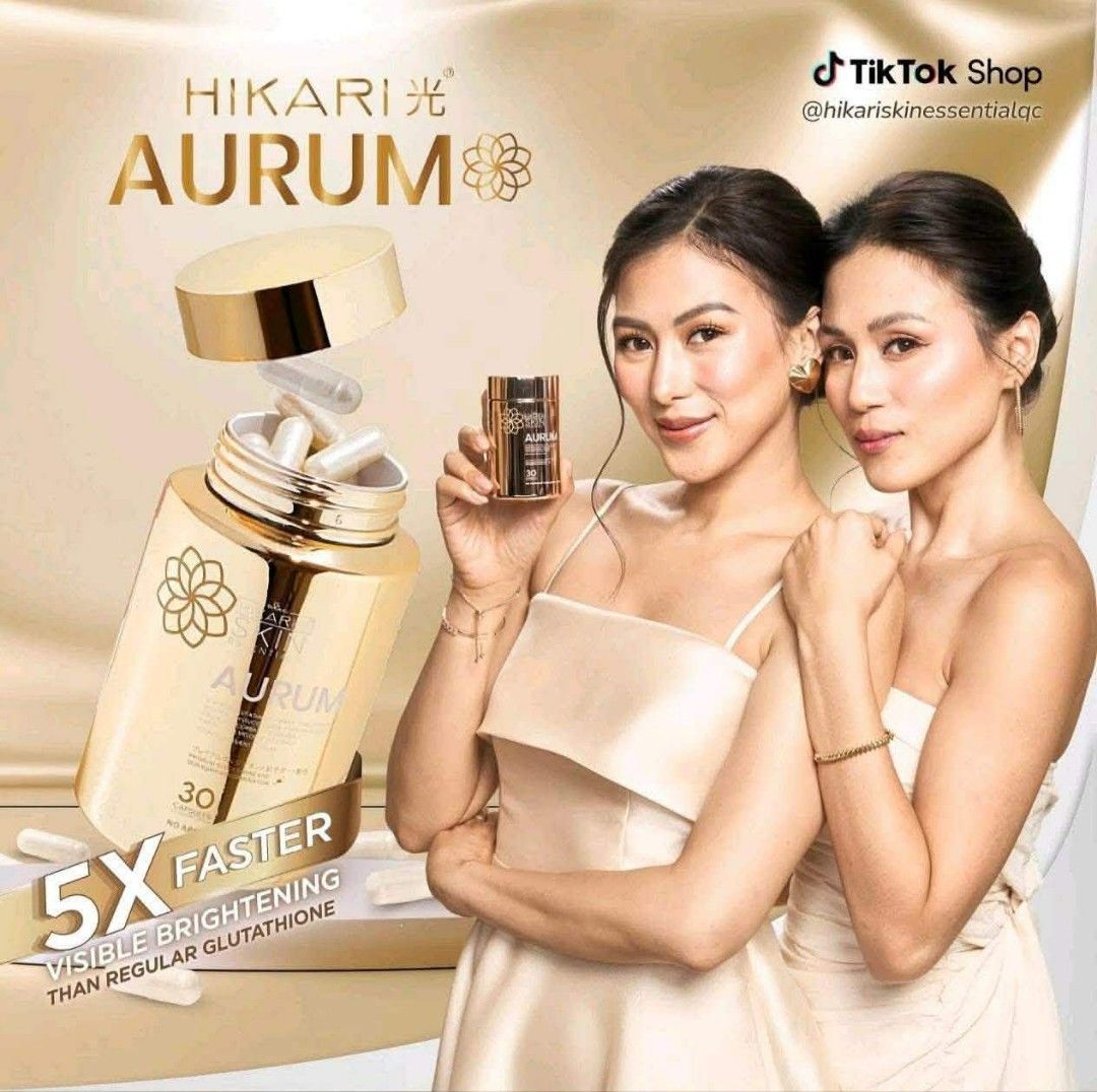 Hikari Aurum Glutathione Capsules, , , - -  Carousell