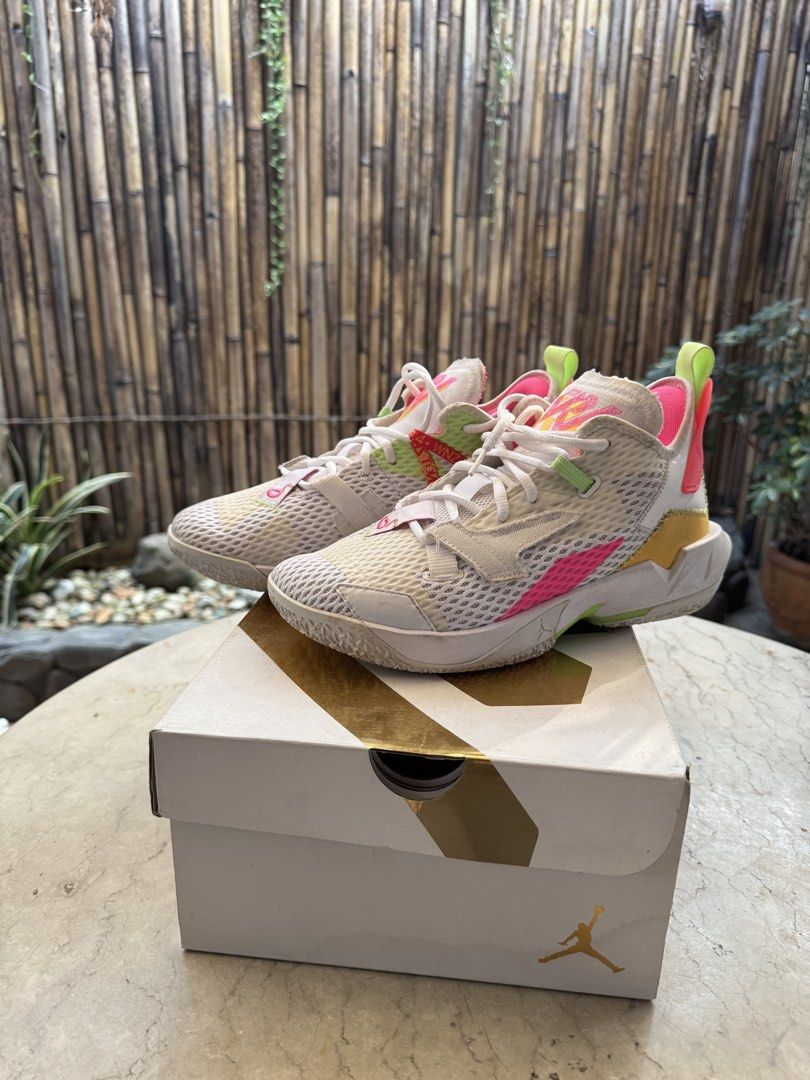 Jordan Why Not Zer0.4 PF (Category: Sneakers) located in Paranaque City. Submitted by nixcited (Listing ID 1427985150, Image 2). Description: Jordan Why Not Zero.4 Size US 8.5 Womens Size 7 Mens 255 cm Used twice SRP: P6,895, Selling for P1,800 .