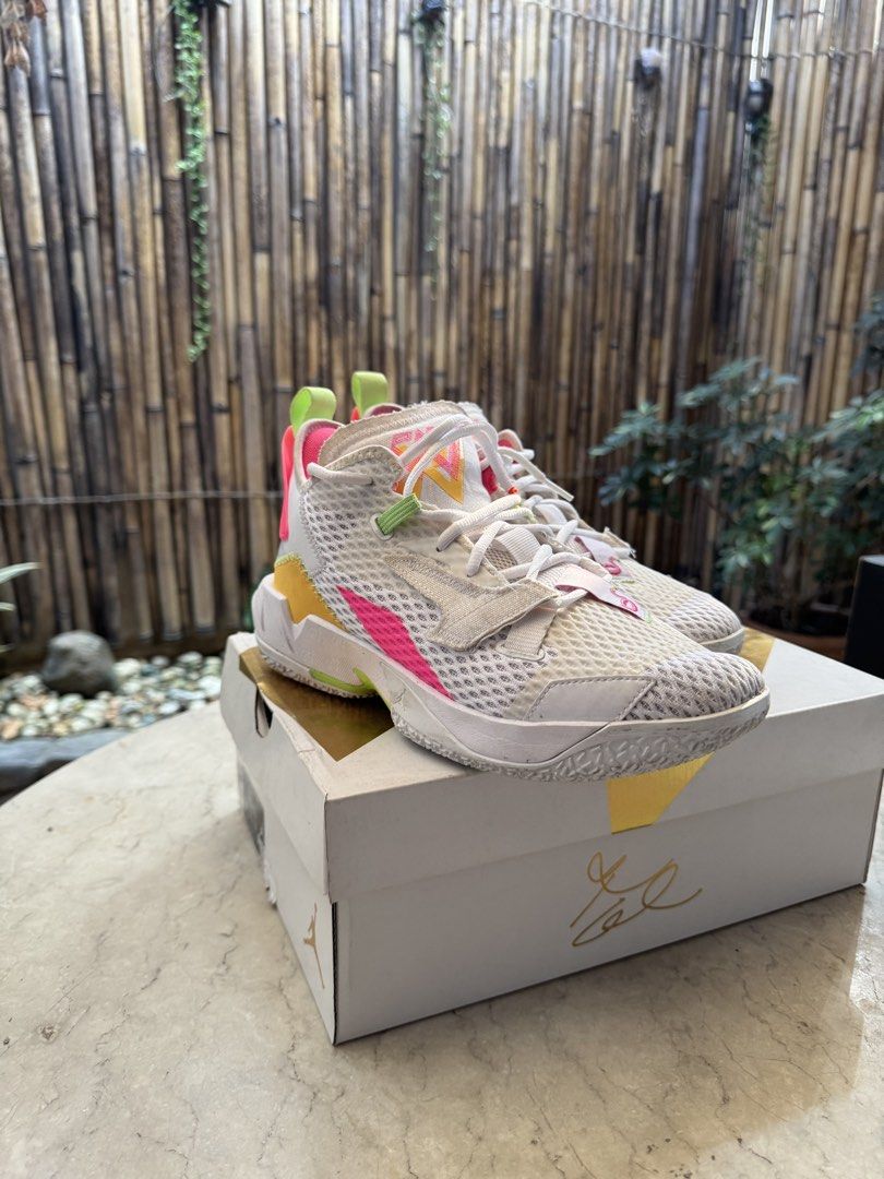 Jordan Why Not Zer0.4 PF (Category: Sneakers) located in Paranaque City. Submitted by nixcited (Listing ID 1427985150, Image 1). Description: Jordan Why Not Zero.4 Size US 8.5 Womens Size 7 Mens 255 cm Used twice SRP: P6,895, Selling for P1,800 .