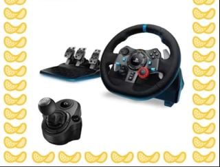 Logitech G29 Driving Force Racing Wheel for PlayStation, Video Gaming ...
