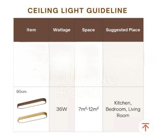 Masako Ceiling Light - 90cm 36W445838360838809601