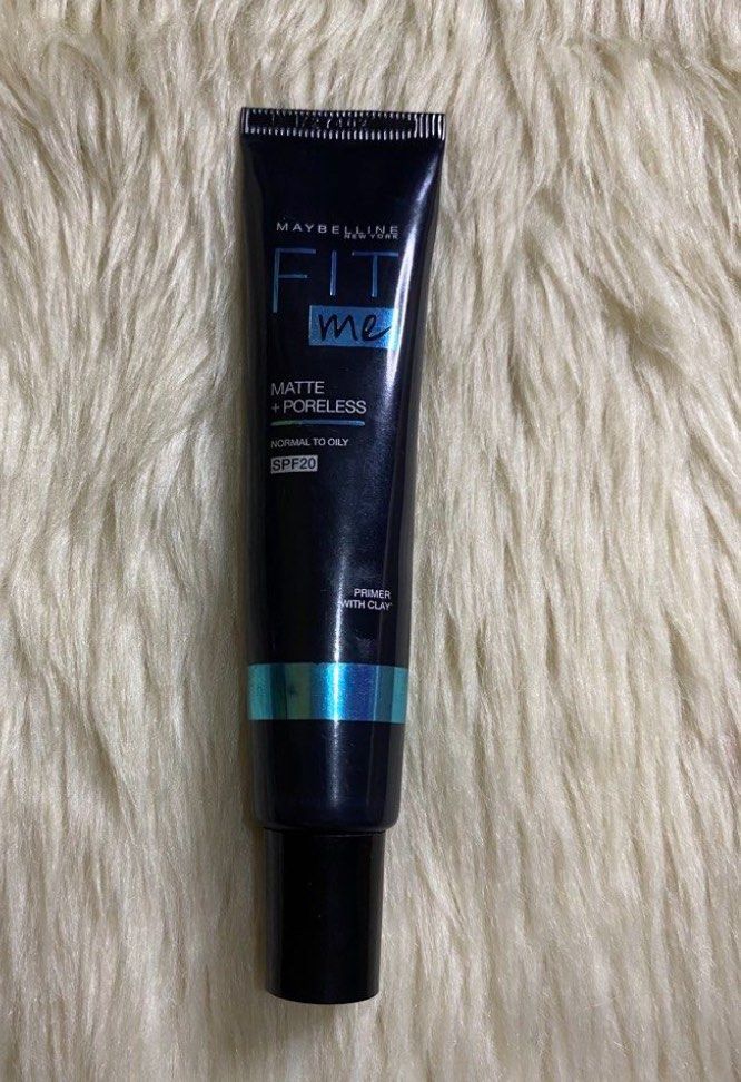 Maybelline Fit Me Matte + Poreless Primer SPF20 (Category: Makeup) located in Pasay City. Submitted by triexx (Listing ID 1427949670, Image 1). Description: i prefer blk primer LAST PRICE.