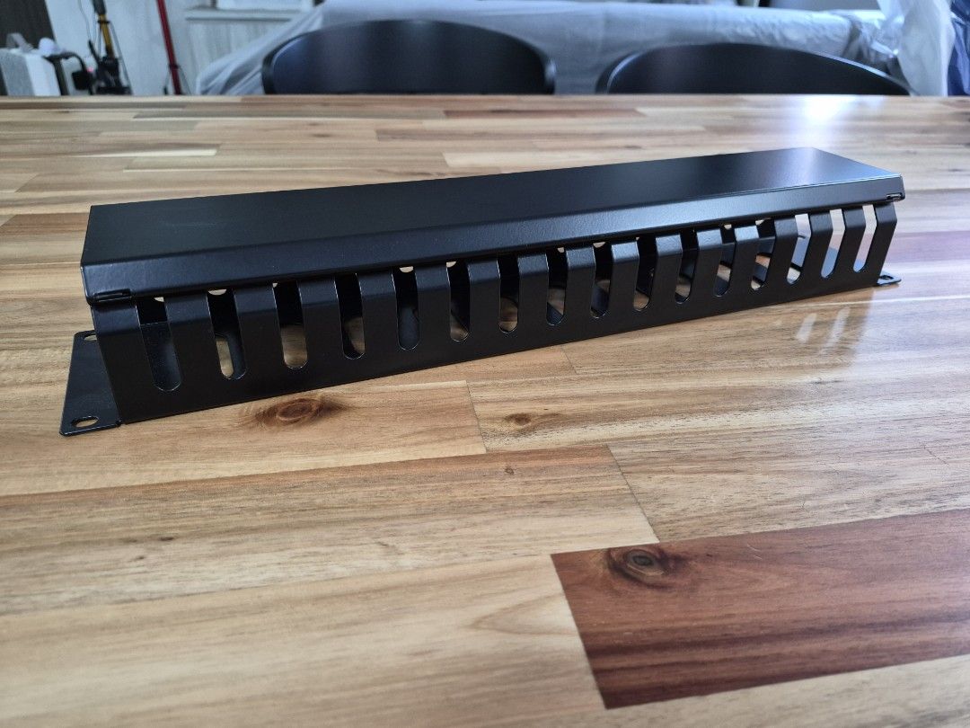Computer Cable Raceway For Desk Metallic Cable Raceway for Under Desk Cable Management, Computers ...