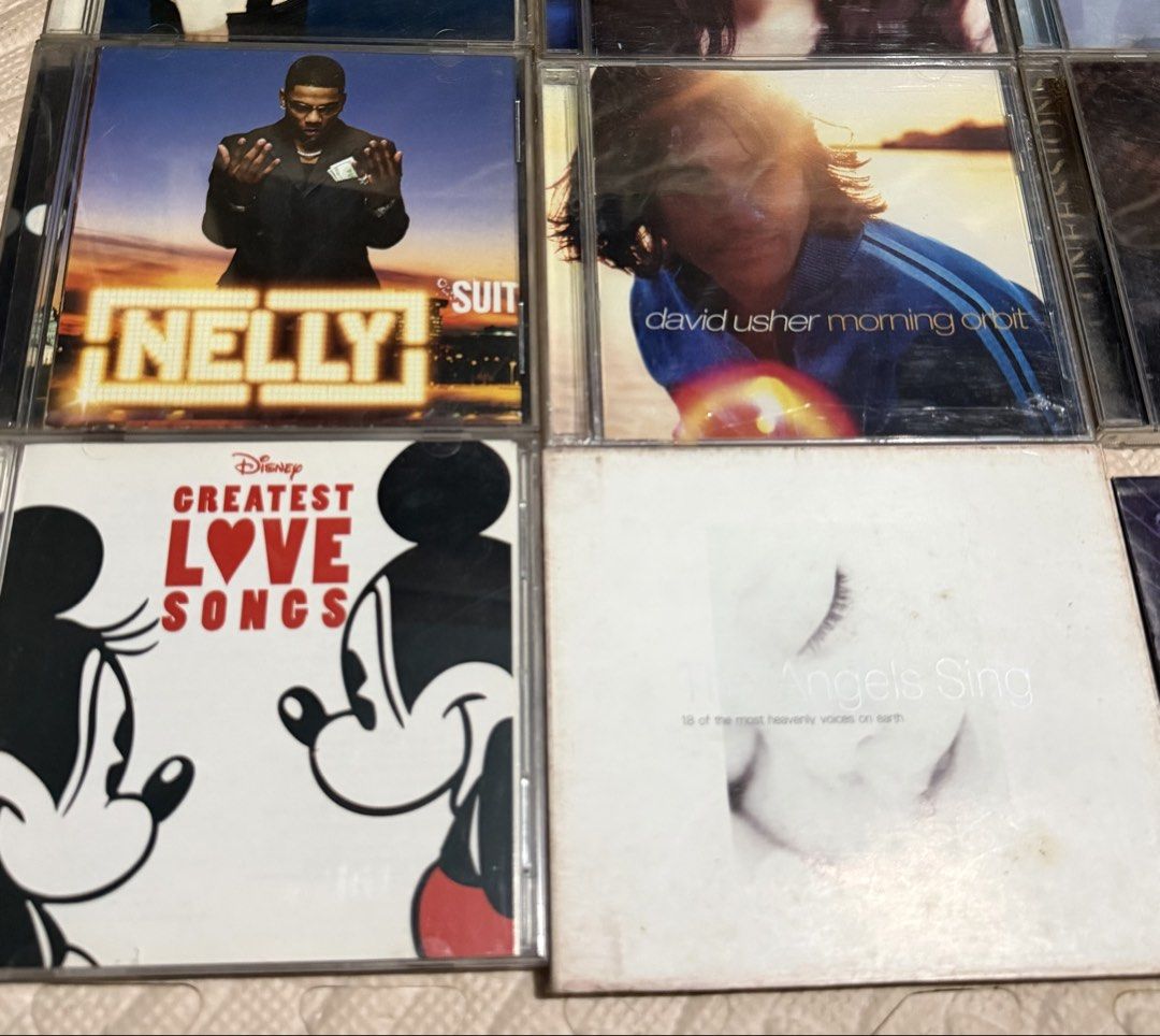 Music CD Collection - Assorted Artists, Rare Collection (Category: CDs & DVDs) located in Quezon City. Submitted by la_senorita.bcn (Listing ID 1427939384, Image 2). Description: Music CD Collection - Assorted Artists Usher – Confessions (Special Edition) - ₱600 Maroon 5 – Songs About Jane - ₱400 Norah Jones – Come Away With Me - ₱400 Coldplay – Viva La Vida - ₱400 Disney The Music Behind the Magic (2-CD Set) - ₱1200 Disney Greatest Love Songs - 