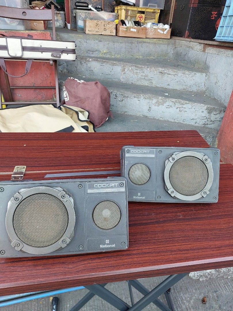 National Cockpit RM-S600 Speakers (Category: Soundbars, Speakers & Amplifiers) located in Quezon City. Submitted by jpnvintageonline (Listing ID 1427950101, Image 2). Description: Vintage car stereo speaker 2 way National RM S600 Heavy duty Tested working 2950php .