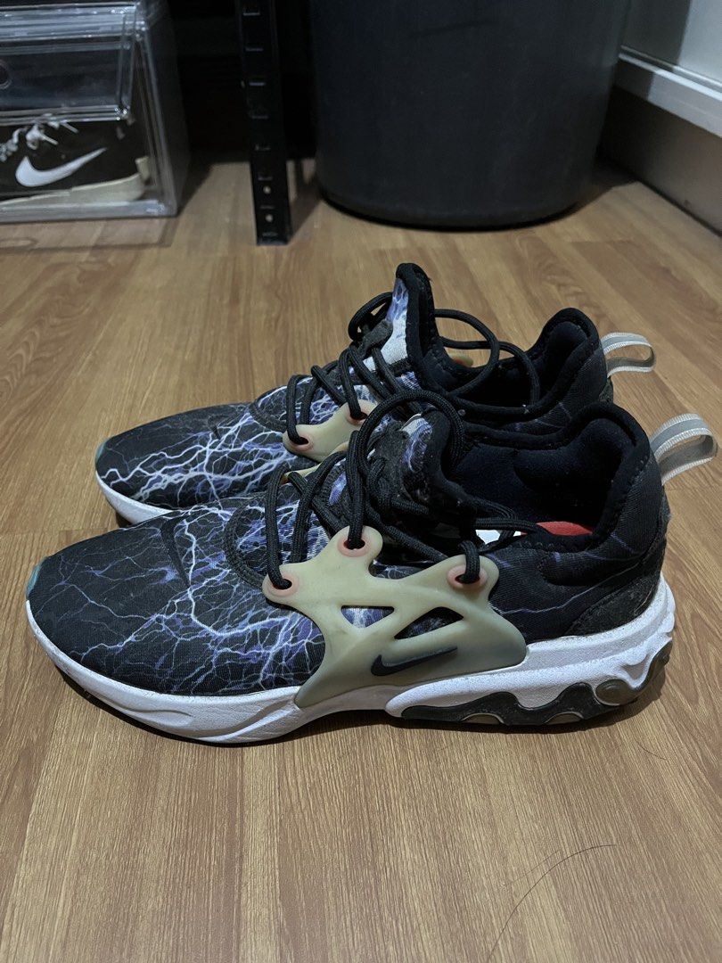 Nike React Presto Lightning (Category: Sneakers) located in Caloocan City. Submitted by babydoll696 (Listing ID 1427987062, Image 2). Description: NIKE REACT PRESTO LIGHTNING Size 10 on tag no issue.