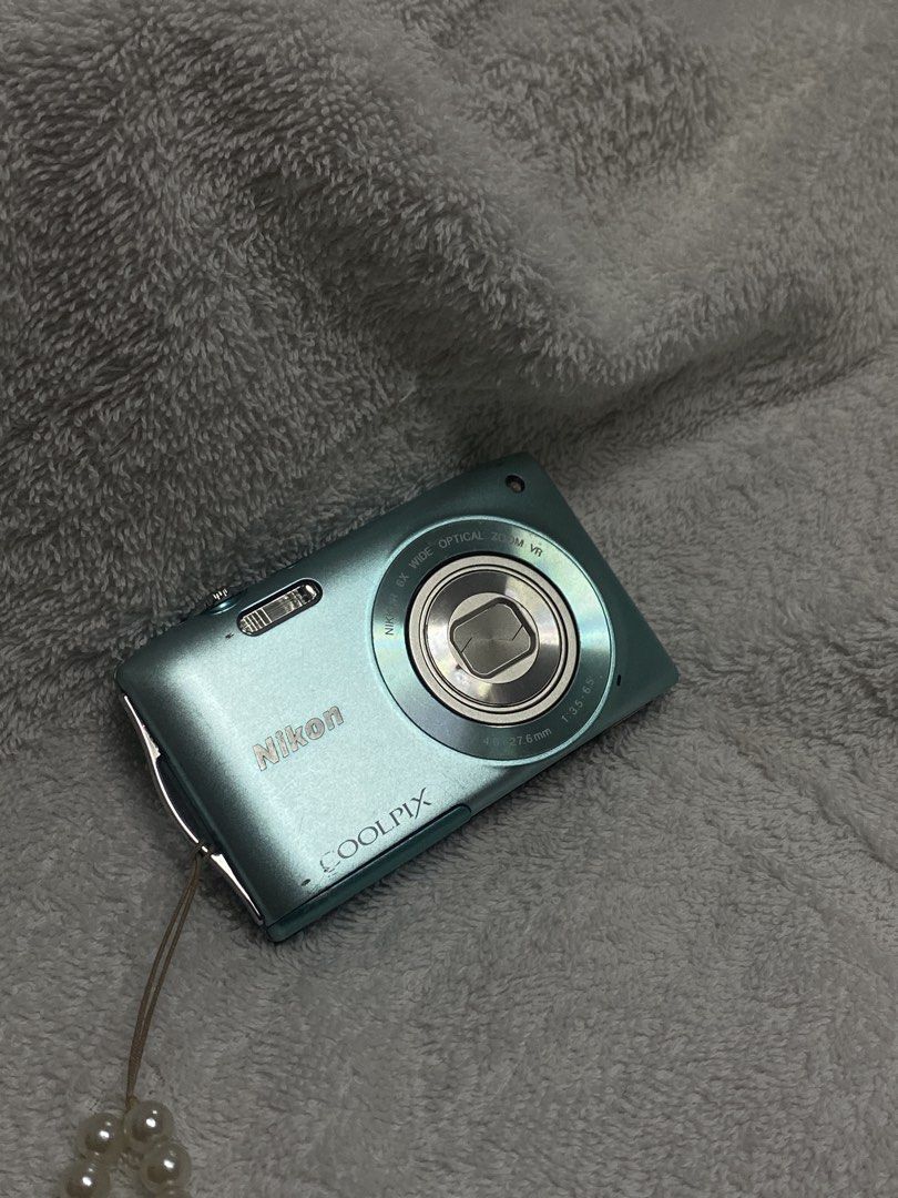Nikon COOLPIX S3300 (Category: Cameras) located in Tarlac. Submitted by micahbecam (Listing ID 1428072169, Image 1). Description: digital cam for sale 📸 Nikon Coolpix S3300 – 16MP ✨ – 6x zoom – HD video (720p) – super easy to use 📦 inclusions: battery, charger & SD card Condition: Minor scratches on the body (as seen in photos). There is a thin line on the edge of the screen, but it does not affect the photo or video output at all. perfect for 