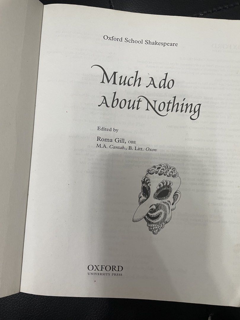 Oxford School Shakespeare: Much Ado About Nothing (Category: Storybooks) located in Paranaque City. Submitted by kashireadsbookstore (Listing ID 1428096384, Image 3). Description: .