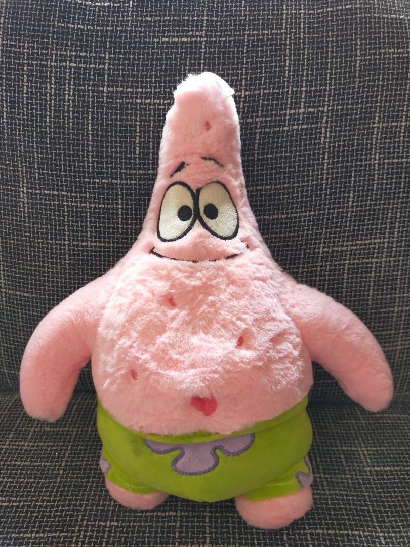 Patrick Star and Pooh Plush Toy (Category: Plushies & Soft Toys) located in Manila. Submitted by reecarts (Listing ID 1428066716, Image 1). Description: ₱250 + sf for Pooh ❌ PATRICK SOLD.