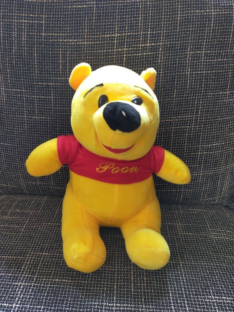 Patrick Star and Pooh Plush Toy (Category: Plushies & Soft Toys) located in Manila. Submitted by reecarts (Listing ID 1428066716, Image 2). Description: ₱250 + sf for Pooh ❌ PATRICK SOLD.