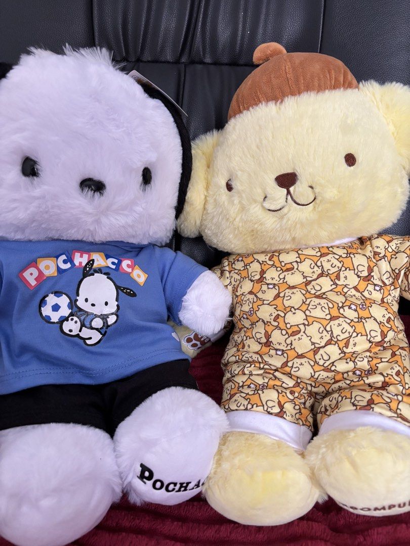 Pochacco and Pompurin Build-A-Bear (Category: Plushies & Soft Toys) located in Quezon City. Submitted by ryeiiishop (Listing ID 1428010453, Image 2). Description: sold pompom 2,500 Pochacco Lp wag sobrang barat pls lang ugaliin mag basa.
