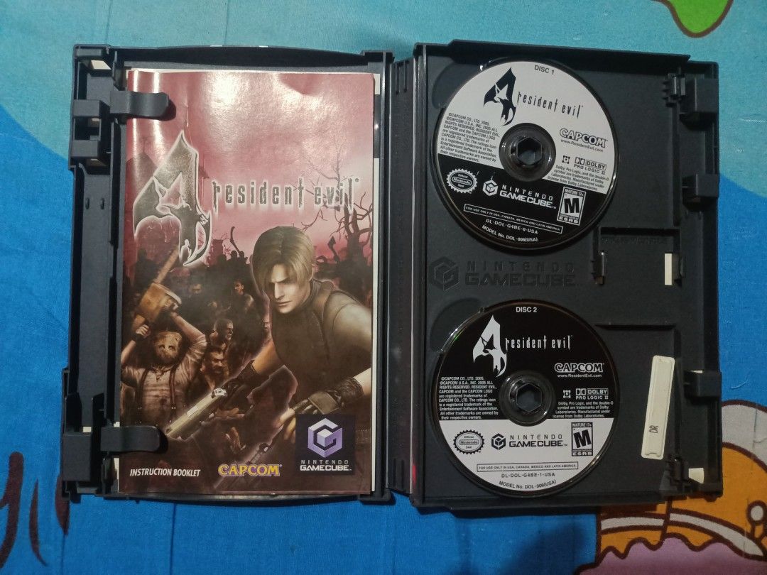 Resident Evil 4 GameCube (Category: Nintendo) located in Caloocan City. Submitted by arashipao28 (Listing ID 1427966957, Image 2). Description: RUSH!! Selling Resident Evil 4 for GameCube!! Complete in box with manuals and both discs na smooth pa. Can send video of testing the game. Pwede po meetup, paLalamove book niyo, or pick up sa address namin Meetups around South Caloocan area.