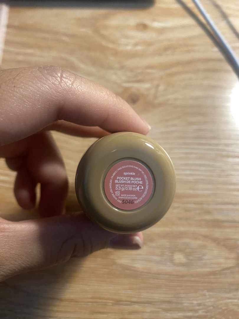 RHODE Sprinkle Pocket Blush (Category: Makeup) located in Manila. Submitted by glosshauls (Listing ID 1428064562, Image 1). Description: PLEASE READ Only used thrice, applied on the back of the hand / no direct application to face. Will sanitize as best as I can before shipping :) comes with the pocket blush box. Authentic, bought from the Rhode website. RFS: Don’t reach for it as much as sleepy girl. Pls manage expectations and strictly no retur