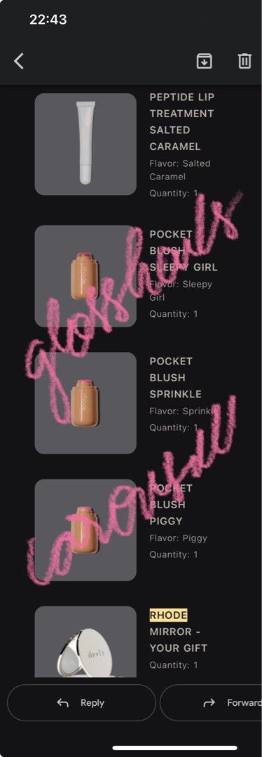RHODE Sprinkle Pocket Blush (Category: Makeup) located in Manila. Submitted by glosshauls (Listing ID 1428064562, Image 2). Description: PLEASE READ Only used thrice, applied on the back of the hand / no direct application to face. Will sanitize as best as I can before shipping :) comes with the pocket blush box. Authentic, bought from the Rhode website. RFS: Don’t reach for it as much as sleepy girl. Pls manage expectations and strictly no retur