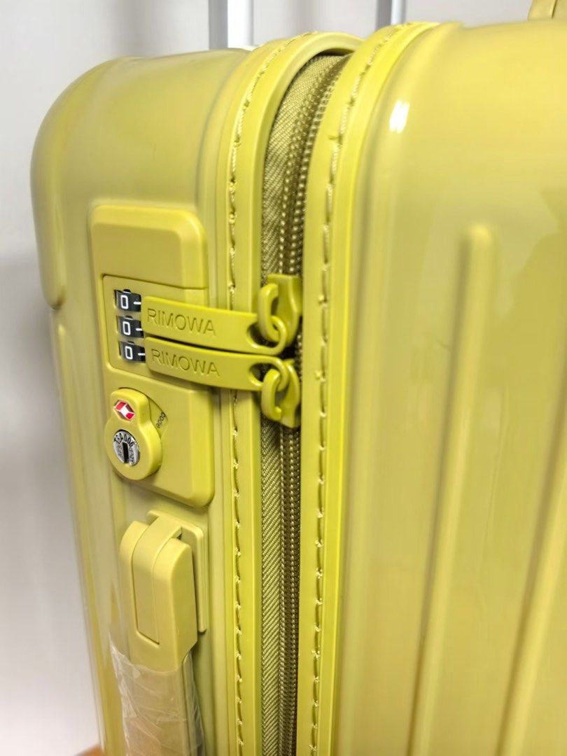 Rimowa Essential Lite Cabin Yellow (Category: Luggage) located in Manila. Submitted by mscate (Listing ID 1428000768, Image 2). Description: .