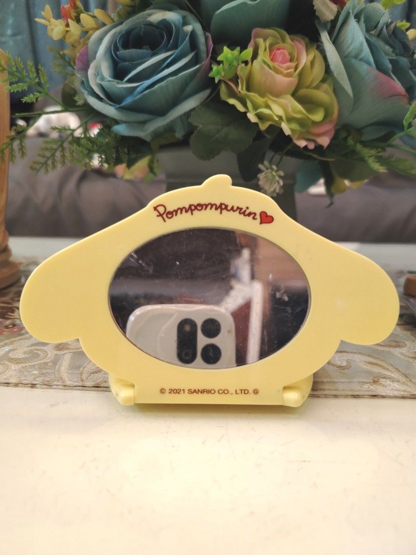 Sanrio Pompompurin Foldable Pocket Mirror (Category: Mirrors) located in San Fernando. Submitted by jpmarketplace2023 (Listing ID 1428013395, Image 3). Description: 💚 All items are authentic from Japan. 💛 MOP: GCash (❌️ GCash Protect) 🩵 MOD: LBC only (❌️ S. Checkout, COD, COP) 💙 Meet-up: Vista Mall, San Fernando, Pampanga 💜 All items are on-hand. 🧡 First to pay gets the item first. ❤️ Breakable items are packed with care and caution. Seller