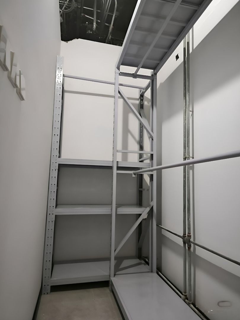 Shelves and storage racks - medium-sized multi-level warehouse shelves ...