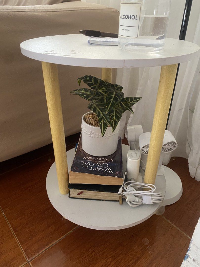 Side table (Category: Tables & Sets) located in Santa Rosa. Submitted by itskbytheway (Listing ID 1427987770, Image 2). Description: For sale Decluttering Round side table 300 (40x53cm) Pick up at Sta. Rosa Laguna.