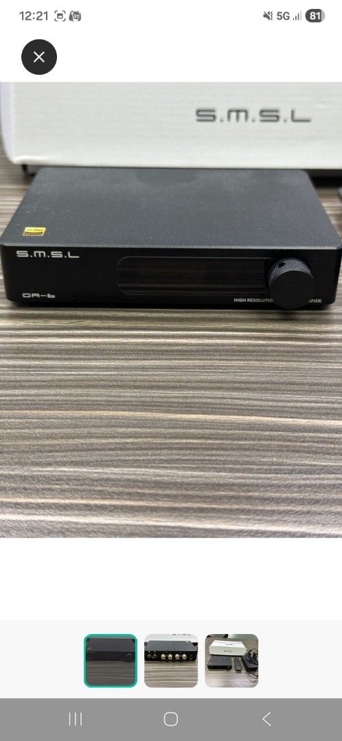Smsl DA 6 stereo amplifier