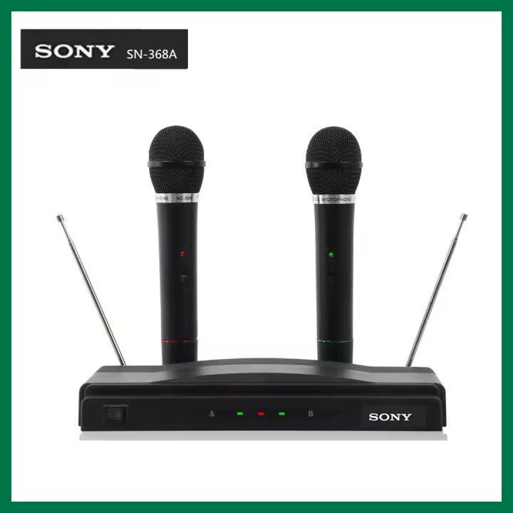 SONY 368A MICROPHONE (Category: Microphones) located in Balanga. Submitted by strawberrypoptart (Listing ID 1427959868, Image 3). Description: - SONY SN-368A Wireless Microphone System - Two-channel wireless microphone system - Rugged design - Reliable performance - Includes two microphones - Includes receiver.