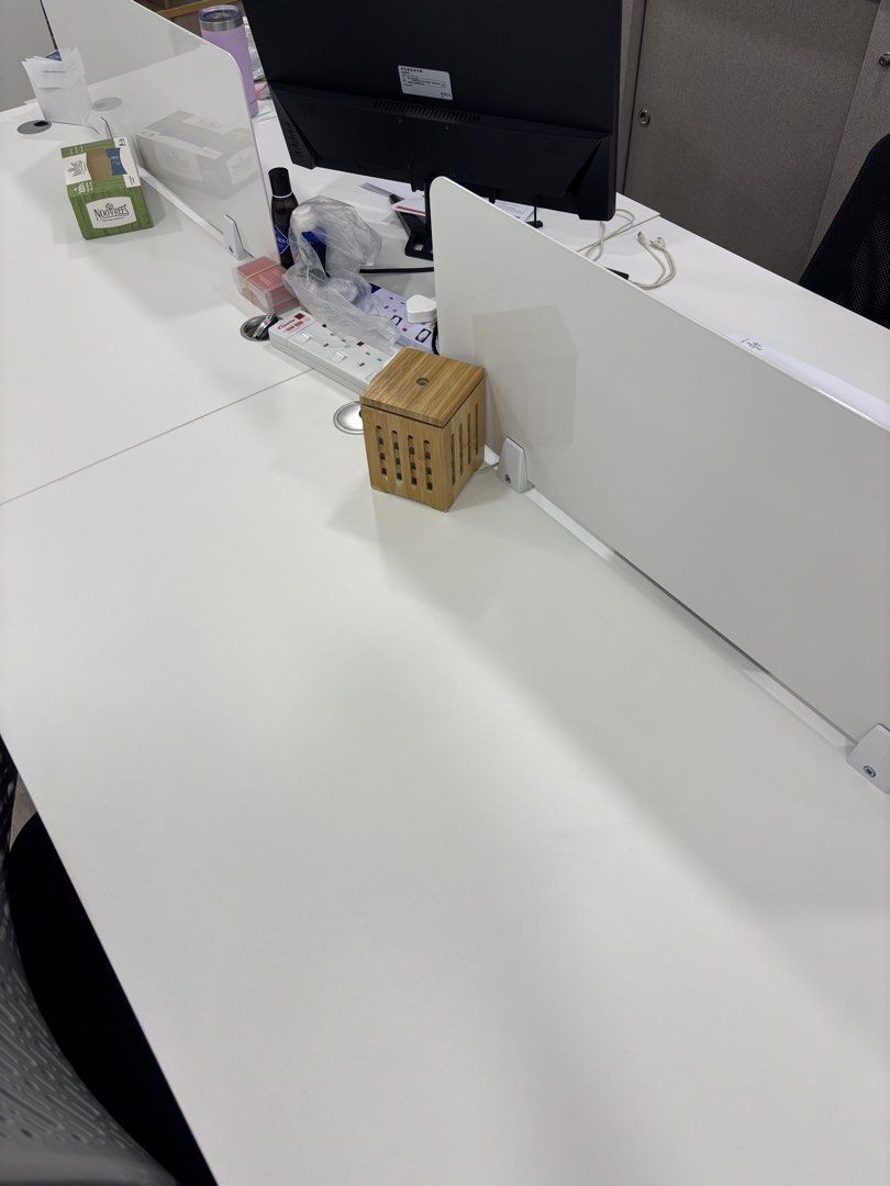 Square Table (Category: Tables & Sets) located in Singapore. Submitted by cchiam (Listing ID 1427990989, Image 1). Description: - Square table of 1m by 1m w 75cm height - Gotten it at $150 per table in Nov 25 - Need to renovate the office so we are selling off @ $50 per table - cash and carry - u need to get your own transport and people to dismantle and move it - 3 sets of it, @$50 per table - location @ People’s Park Centre .