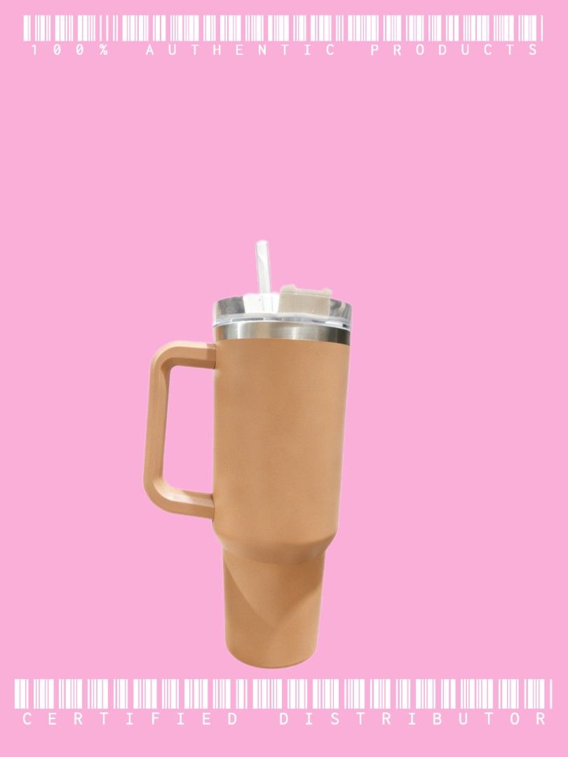 Stanley x Starbucks 40oz Camel Water Bottle (Category: Water Bottles & Tumblers) located in Quezon City. Submitted by jtlaconsumergoodstrading (Listing ID 1427955654, Image 2). Description: STARBUCKS LIMITED EDITION Stanley Camel Can keep your drink hot for about 7 hrs ,cold 11hrs ,iced 48 hrs . Please note that is dependent on external factors like room temperature and how often the bottle is opened. INCLUSION: 1 Stanley ScovilleCamel 40 oz 1 Re