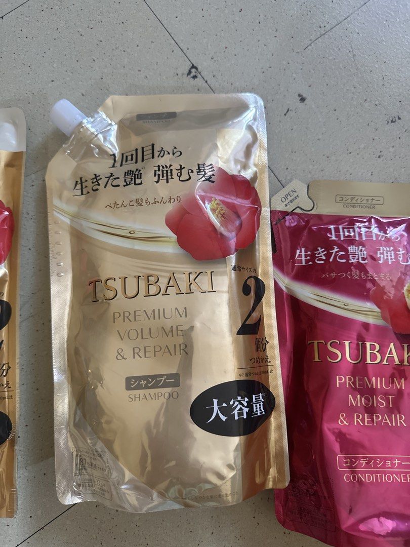Tsubaki Shampoo and Conditioner Set from Japan (Category: Hair) located in Quezon City. Submitted by shopfinesse (Listing ID 1427938263, Image 3). Description: Bought straight from Japan 💗 RFS: I don’t need it Tsubaki Shampoo and Conditioner - 600ml Php 650 each Get both for Php 1150 Tsubaki Conditioner - 300ml Php - 400.
