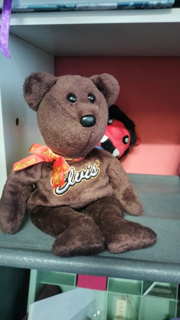 Ty Coco TY Coco Elvis Presley Teddy Bear, Hobbies & Toys, Toys & Games on Carousell