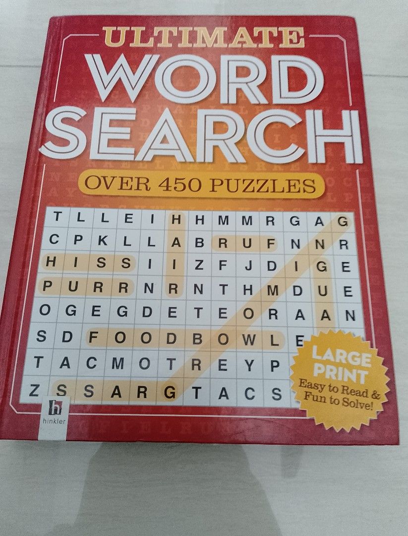 Ultimate Word Search Puzzle Book - Over 450 Puzzles, Hobbies & Toys ...