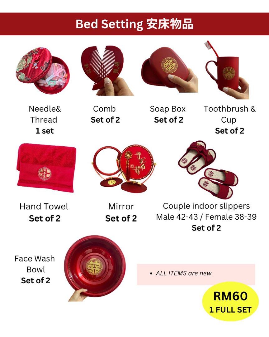 Wedding Items (Category: Community) located in Kuala Lumpur. Submitted by earlgreycake (Listing ID 1428061871, Image 2). Description: Only used once! First come first serve, selling in much cheaper price than taobao! Connect via PM for more items enquiry..