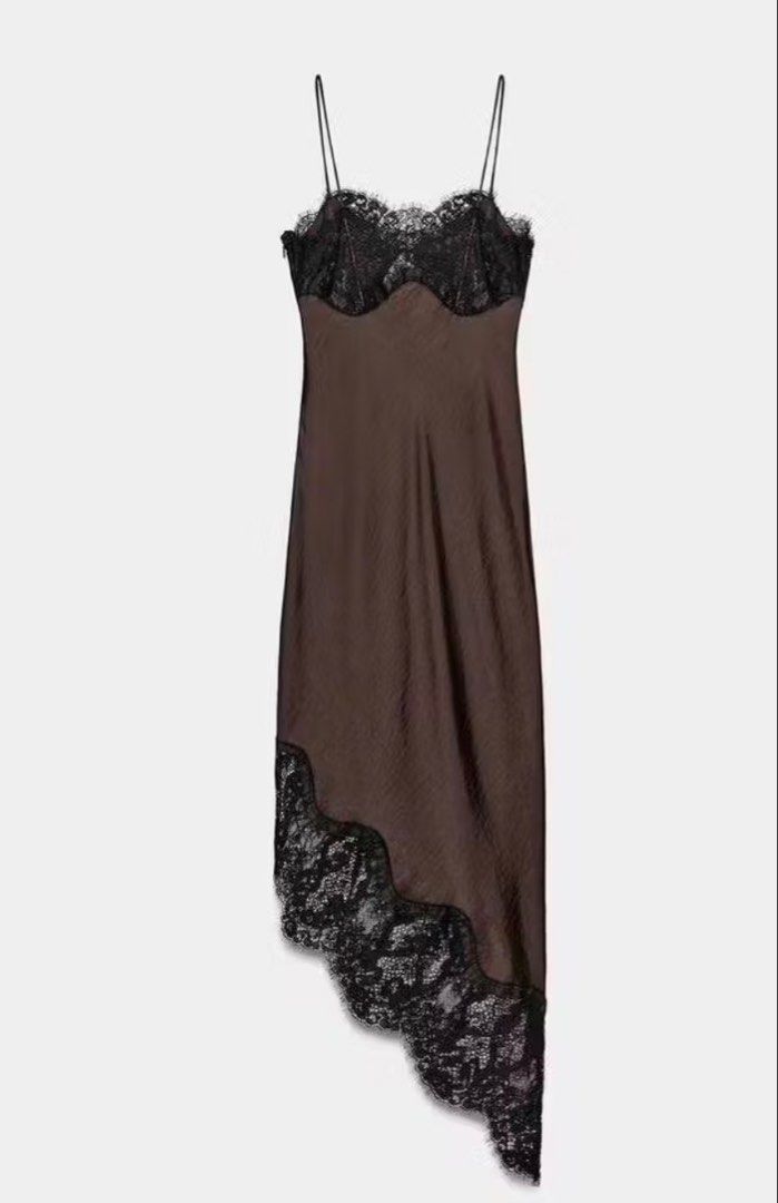 Zara Lace Trim Dress (Category: Dresses) located in San Fernando. Submitted by projectcleanup_ (Listing ID 1428030711, Image 1). Description: Brand new with tag.
