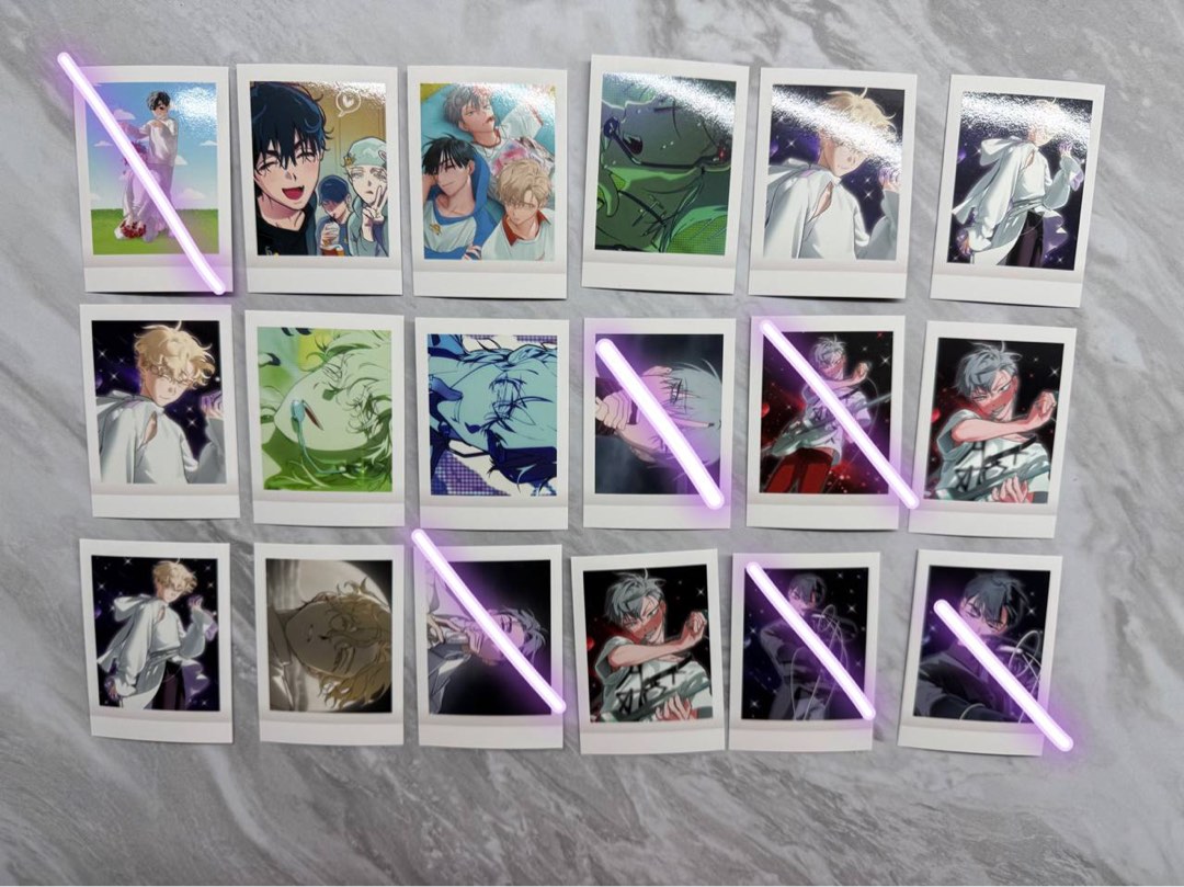 Alien stage official photocards Ivan till Luka, Hobbies & Toys ...