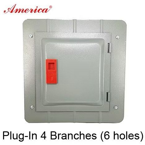 America Panel Box 2 Pole Plug-In TGL Circuitry (Category: Construction & Building Materials) located in Manila. Submitted by mel.hernandez (Listing ID 1428256276, Image 2). Description: America Panel Board with Plug-In Design for Flexible Installation Available Variations: Choose the perfect fit for your needs with a wide range of branch options: - 2 branches (4 holes)- ₱695 - 4 branches (6 holes). - ₱885 Delivery thru lalamove .